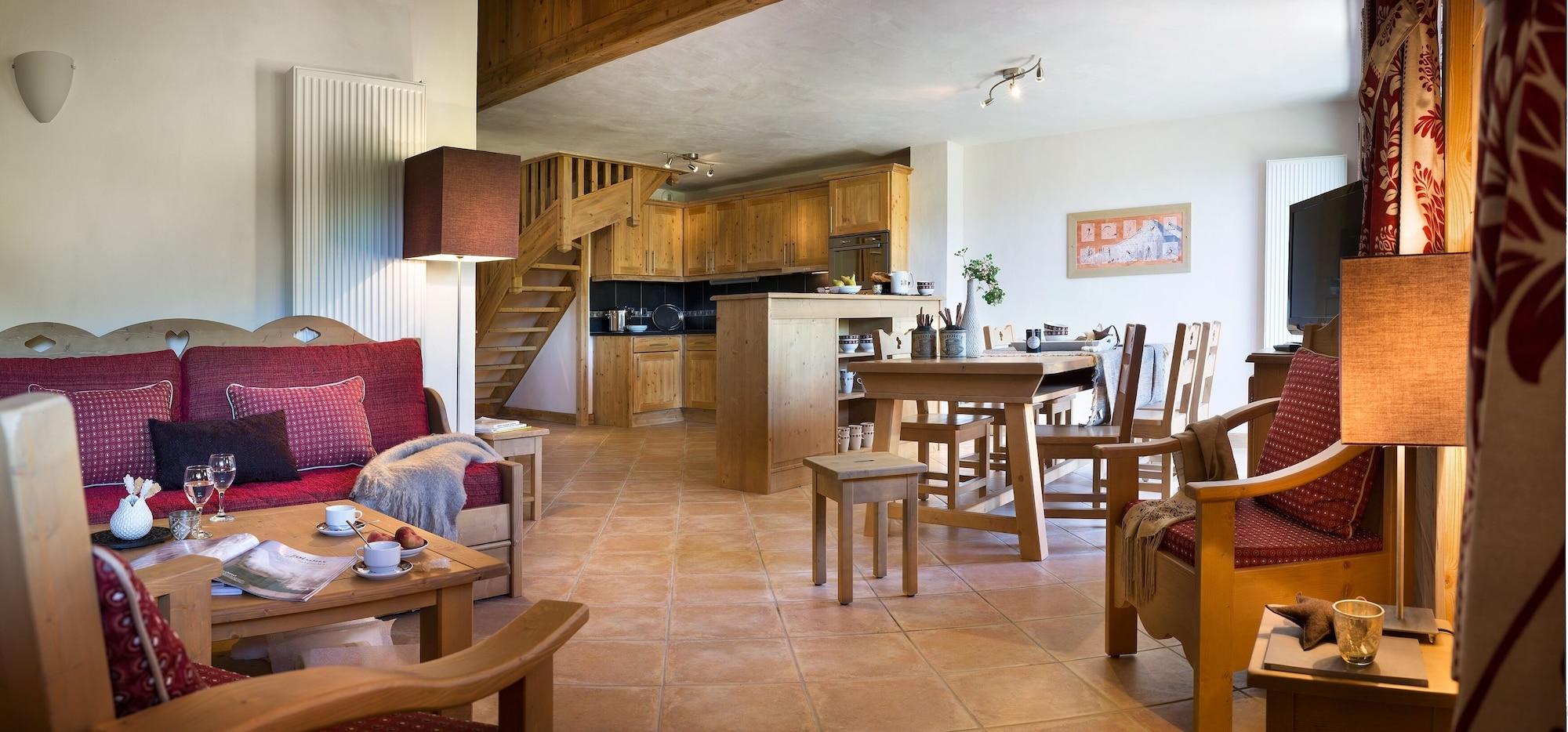 Residence Les Alpages De Champagny La Plagne Bagian luar foto