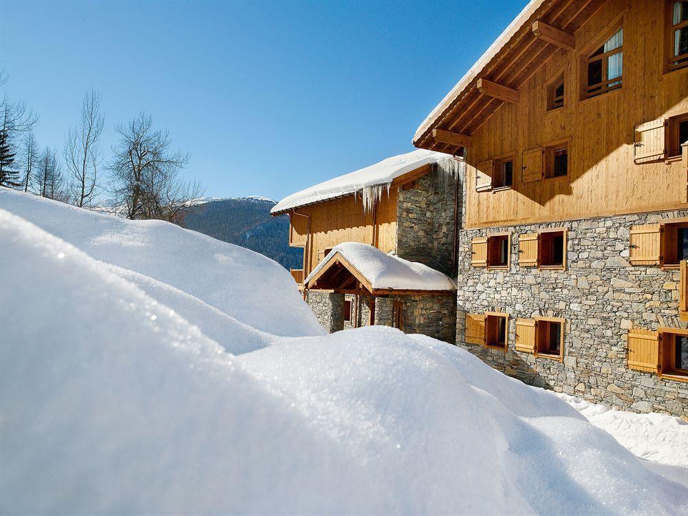 Residence Les Alpages De Champagny La Plagne Bagian luar foto