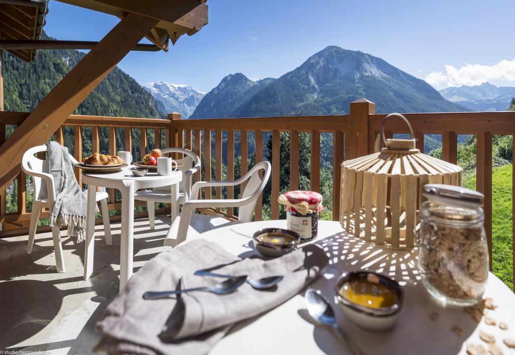 Residence Les Alpages De Champagny La Plagne Bagian luar foto